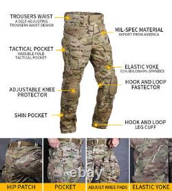 Emersongear G3 Combat Pants Mens Duty Camo Cargo Airsoft Trousers Military MCBK