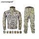 Emersongear Mens Tactical Suit Sportwear Combat Set Tracksuit Shirt Pants Aor2