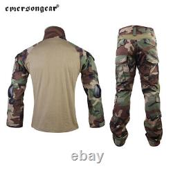 Emersongear Tactical Gen2 Combat Suits Shirts Pants Training G2 Uniform Sets WL