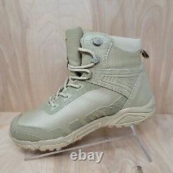 FREE SOLDIER Men's Tactical Boots Lightweight Combat Boots Durable Size 11 Beige