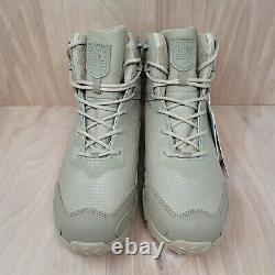 FREE SOLDIER Men's Tactical Boots Lightweight Combat Boots Durable Size 11 Beige