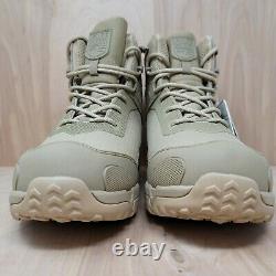 FREE SOLDIER Men's Tactical Boots Lightweight Combat Boots Durable Size 11 Beige