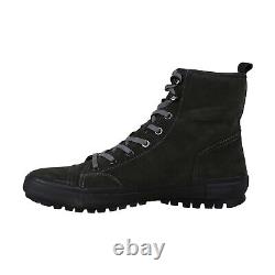 Frye Ryan Military 81107 Mens Gray Suede Lace Up Tactical Boots 14