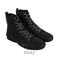 Frye Ryan Military 81107 Mens Gray Suede Lace Up Tactical Boots 14