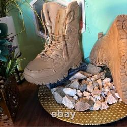 Fur lined winter combat tactical Military Desert Snow Boots, plush lined, high up