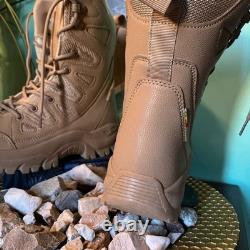 Fur lined winter combat tactical Military Desert Snow Boots, plush lined, high up