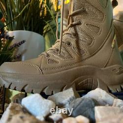 Fur lined winter combat tactical Military Desert Snow Boots, plush lined, high up