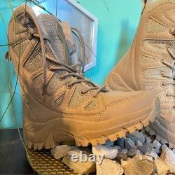 Fur lined winter combat tactical Military Desert Snow Boots, plush lined, high up