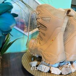 Fur lined winter combat tactical Military Desert Snow Boots, plush lined, high up