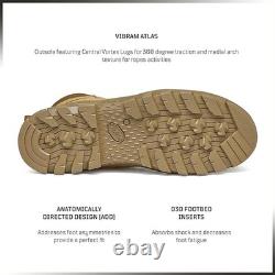 GARMONT T8 Defense Military Combat TACTICAL Boots for Men/Women, Size 9 Coyote