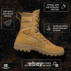 GARMONT T8 Defense Military Combat TACTICAL Boots for Men/Women, Size 9 Coyote