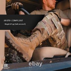 GARMONT T8 Defense Military Combat TACTICAL Boots for Men/Women, Size 9 Coyote