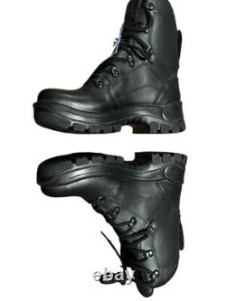 HAIX Tactical Boots Women 6.5 M Airpower P7 Black Leather High Police Military