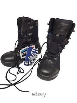 HAIX Women's Black CrossTech Tactical Airpower Combat Boots 5M NEW