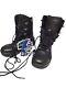 Haix Women's Black Crosstech Tactical Airpower Combat Boots 5m New