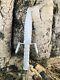 Handmade Stainless Steel Tactical Knife Fixed Blade Military Combat Bowie Knife
