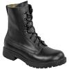 Highlander Ranger Assault Boots Tactical Leather Combat Mens Army Footwear Black