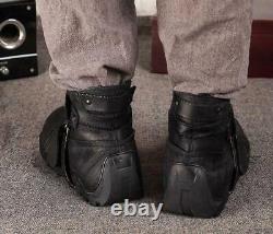 Hot Men's High Top cow leather Army Tactical Combat Military Outdoor Ankle Boots