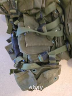 Israeli IDF Combat Tactical Vest Molle Webbing + Soft Armor Panels Insignia