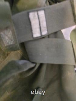 Israeli IDF Combat Tactical Vest Molle Webbing + Soft Armor Panels Insignia