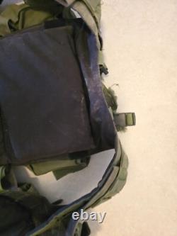 Israeli IDF Combat Tactical Vest Molle Webbing + Soft Armor Panels Insignia
