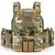 Jueachy Military Tactical Vest Molle Magnetic Army Assault Combat Carrier