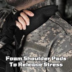 Jueachy Tactical Mag Pouch Carrier Vest Assault Military Combat MOLLE Adjustable