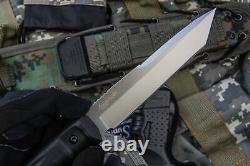 Kizlyar Supreme Military Tactical Knife Aggressor AUS-8 Steel StoneWash Coating