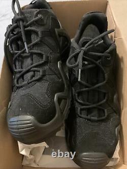 LOWA ZEPHYR GTX LO Tactical Military Outdoor Boots Black 10.5 US Size