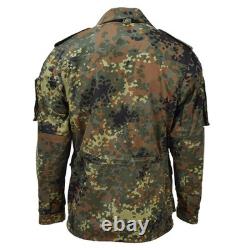 Leo Kohler military combat tactical jacket lightweight field flecktarn camo