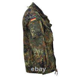 Leo Kohler military combat tactical jacket lightweight field flecktarn camo