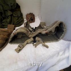 Lot of Field Pack Combat, USMC Tactical Assault Panel, US Military MOLLE Vest