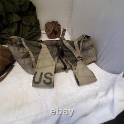 Lot of Field Pack Combat, USMC Tactical Assault Panel, US Military MOLLE Vest