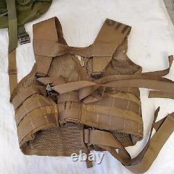 Lot of Field Pack Combat, USMC Tactical Assault Panel, US Military MOLLE Vest