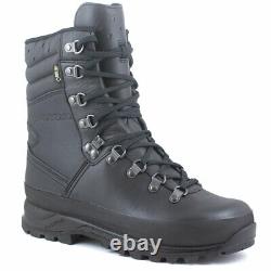 Lowa COMBAT GTX Waterproof Gore-Tex Military British Army Tactical Boots Black