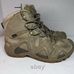 Lowa Men's Size 9 Zephyr GTX Mid TF Tactical Military Desert Boots