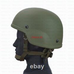 M88 NIJ IIIA Tactical Ballistic Helmet Military PE/Steel Bulletproof Combat Gear
