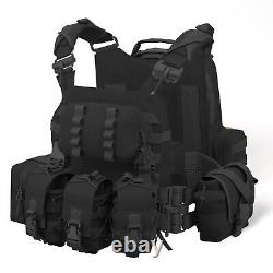 MT Military Modular Assault Vest System Compatible Tactical Assault MAS Black