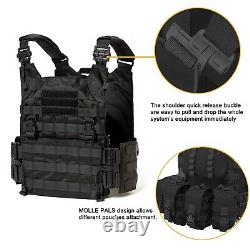 MT Military Modular Assault Vest System Compatible Tactical Assault MAS Black