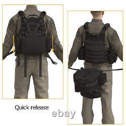 MT Military Modular Assault Vest System Compatible Tactical Assault MAS Black