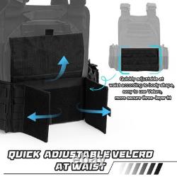 Magnetic Military Tactical Vest for US Army Combat Assault Carrier Molle