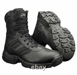 Magnum Panther 8.0 Side Zip Leather Combat Tactical Army Police Boots UK4-15