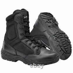 Magnum Viper Pro 8.0 Black Side Zip Boots Mens Combat Tactical Police Boot