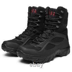 Man Tactical Military Boots Winter Boots Work Safty Special Force Desert Combat