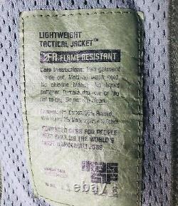 Massif Lightweight Tactical Jacket Mens XS Sage Green Flame Resistant Made USA