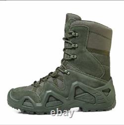 Men Casual Military Ankle Boots Outdoor Tactical Combat Army Hunting Work Shoes