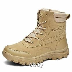 Men Military Boot Combat Ankle Boot Tactical Big Size 39-46 Army Boot Hunting