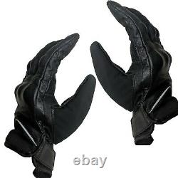 Men Military Real-Leather Tactical Combat Gloves Protection Police Army Security