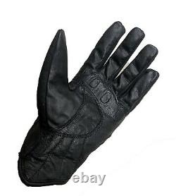 Men Military Real-Leather Tactical Combat Gloves Protection Police Army Security