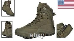 Men's 8'' Tactical Boots Waterproof Military Boots for Outdoor Adventure